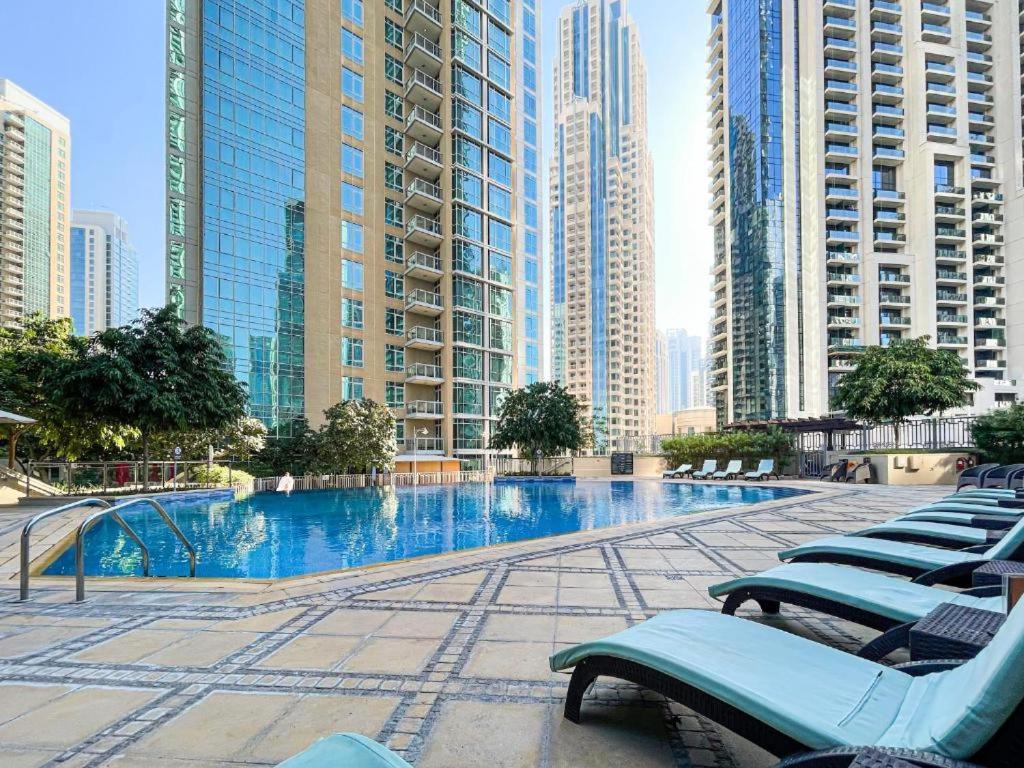 The Residences Tower - Full Burj Khalfa View Dubái Exterior foto