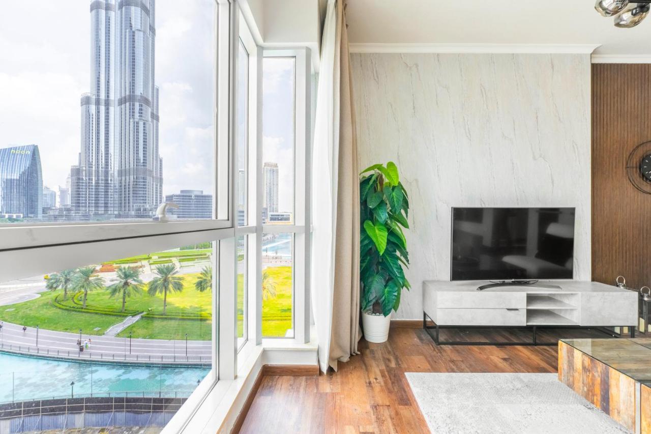 The Residences Tower - Full Burj Khalfa View Dubái Exterior foto