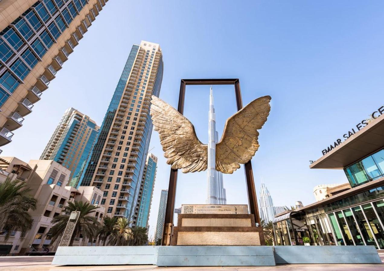 The Residences Tower - Full Burj Khalfa View Dubái Exterior foto