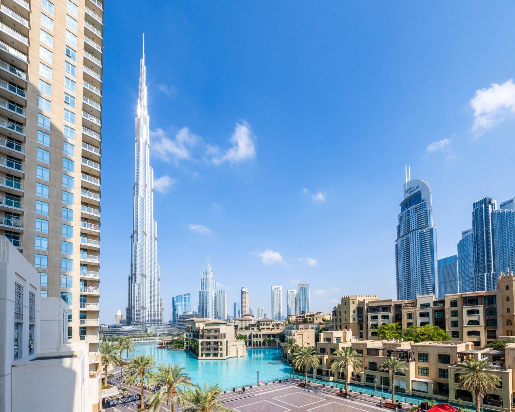 The Residences Tower - Full Burj Khalfa View Dubái Exterior foto