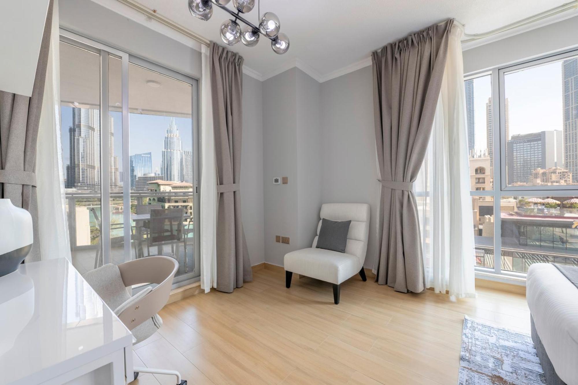The Residences Tower - Full Burj Khalfa View Dubái Exterior foto