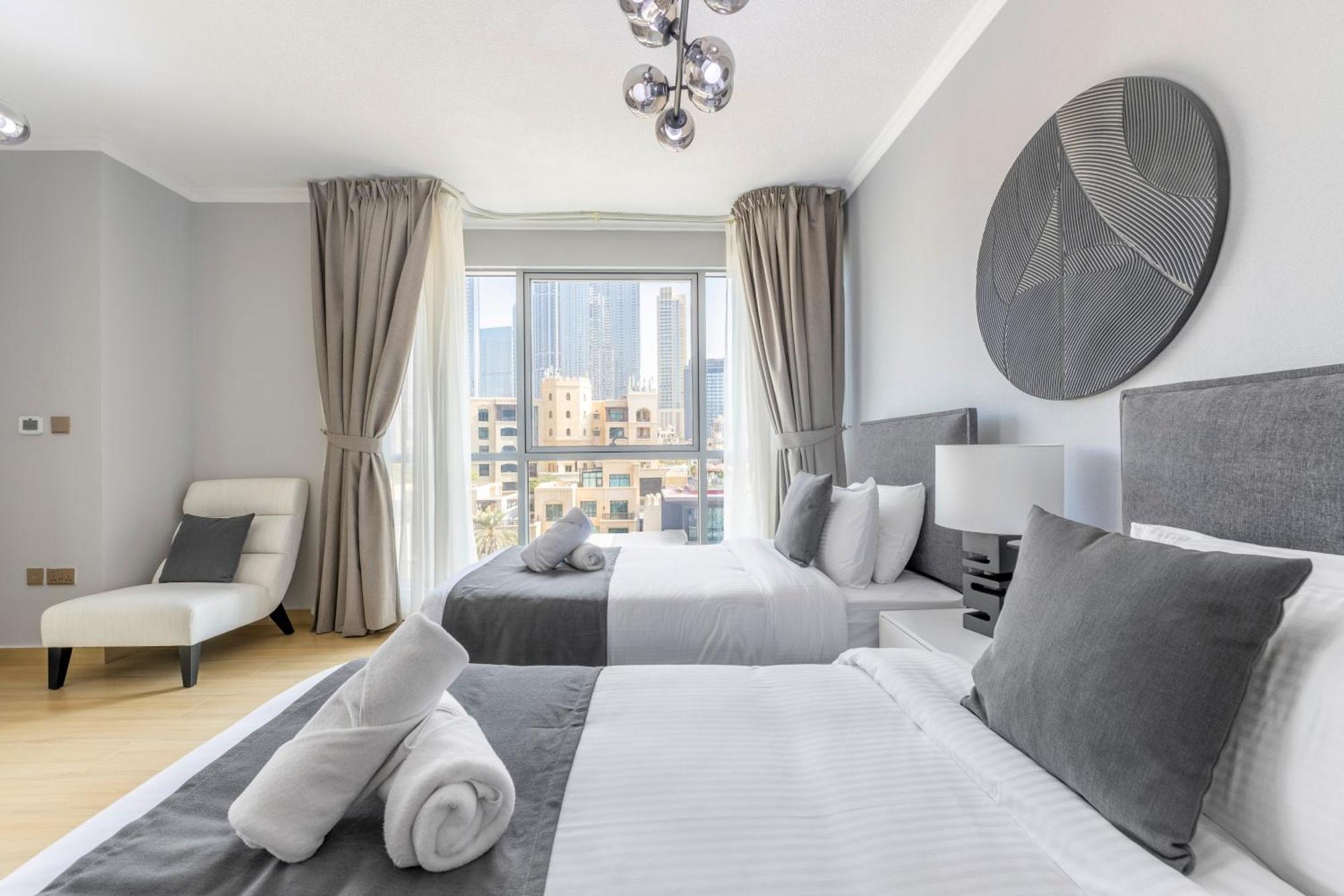 The Residences Tower - Full Burj Khalfa View Dubái Exterior foto
