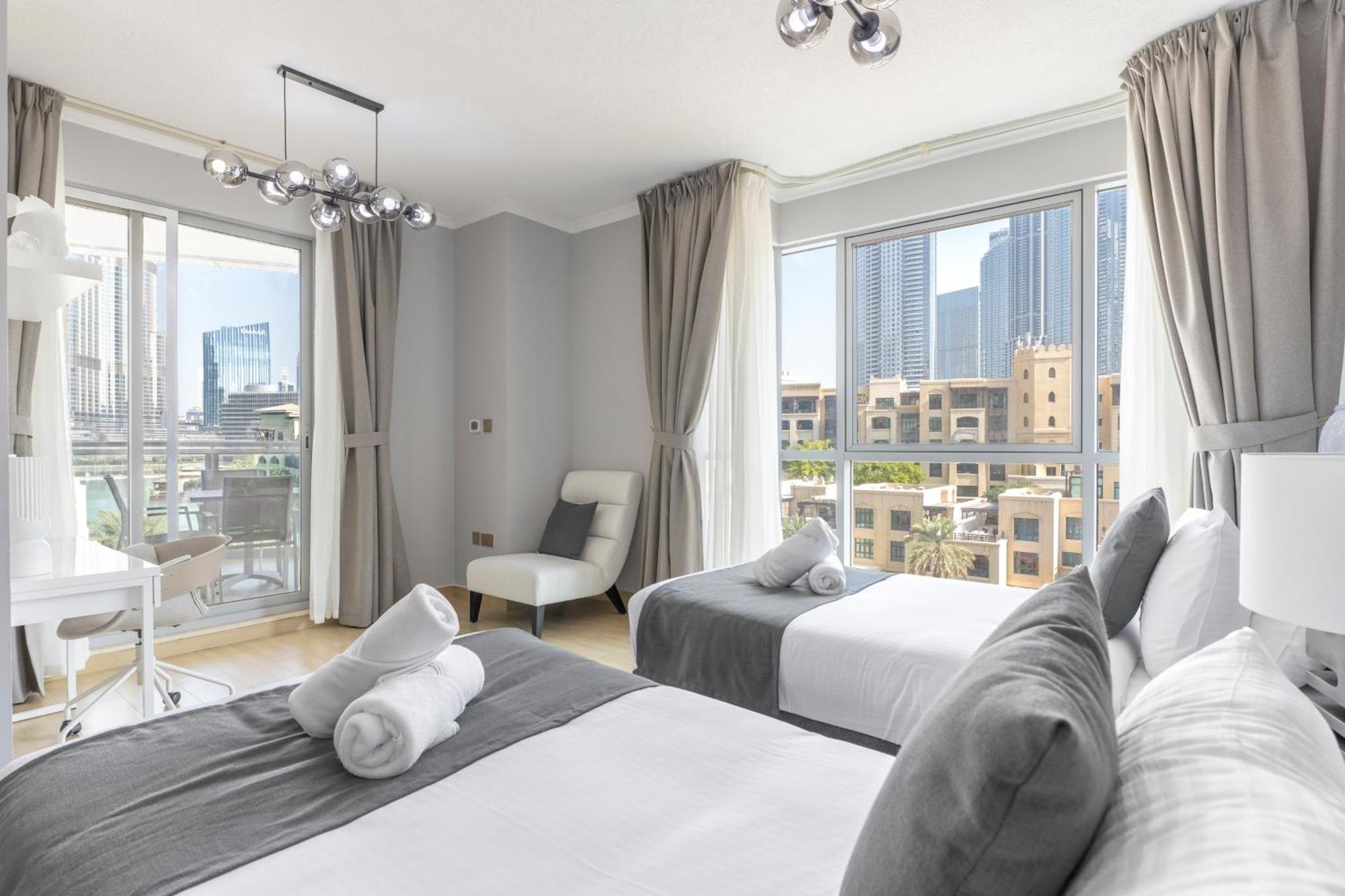 The Residences Tower - Full Burj Khalfa View Dubái Exterior foto